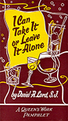 Lord Pamphlet: I Can Take it or Leave It?